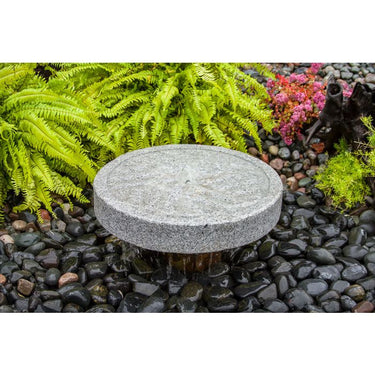 Real Stone Fountains ABMS36A Mill Stone Fountain Kit - 36″ Angled Style Fountain Blue Thumb